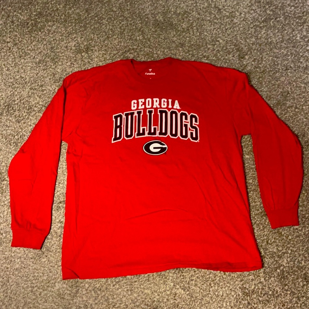 UGA - Georgia Bulldogs Red Long Sleeve